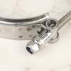 304 Stainless Steel 2-4 Inch Quick Release V Band Clamp Turbo Exhaust Pipe V-Band Clamp V Clamp Clip