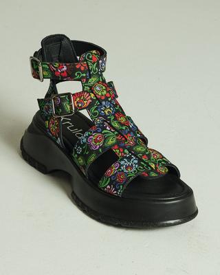 Sandals 2455 36 Black Leather