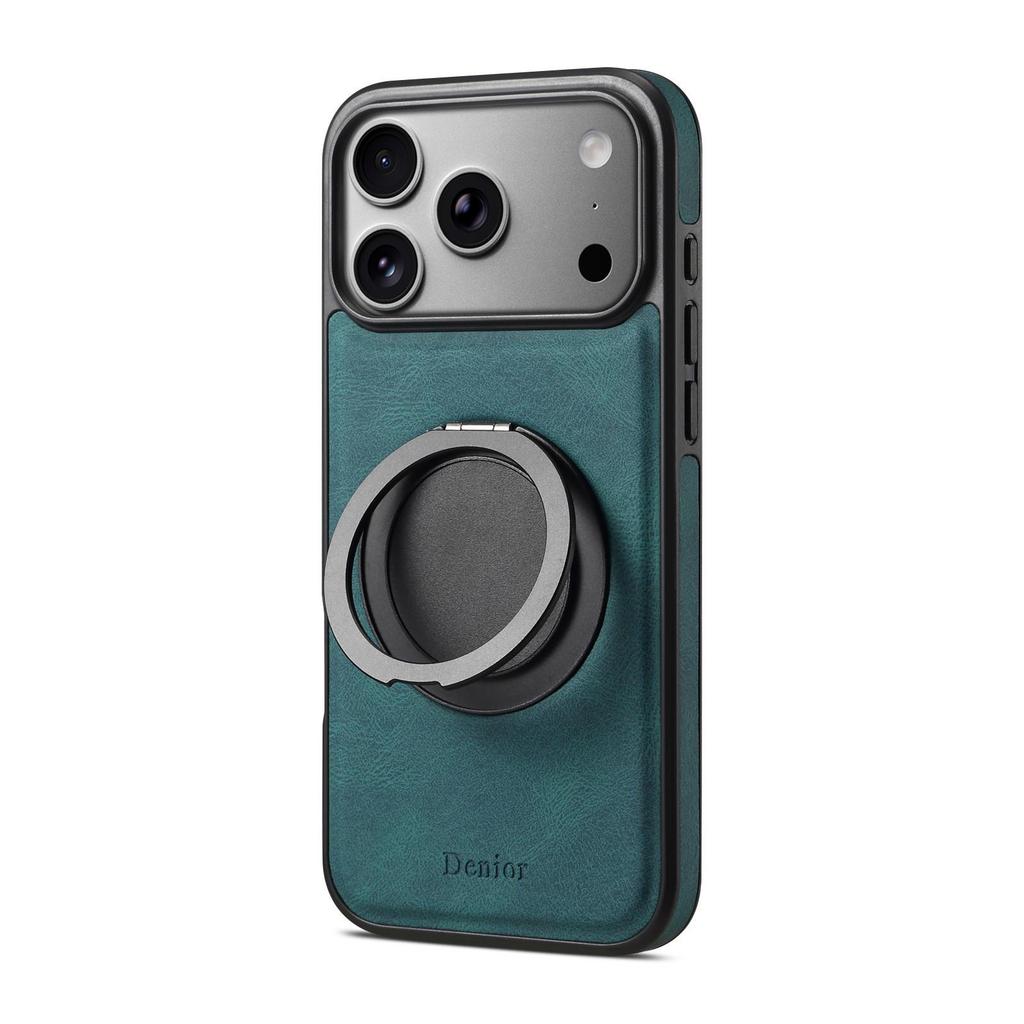 Denior Magnetic Rotating Stand Phone Case for iPhone 17 Pro with MagSafe Function