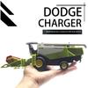 1 set, large-sized alloy farmer wheat harvesting toy model vehicle (with harvesting tools), with return force function, gift toy