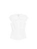 French Minimalist Linen Short-Sleeve Shirt with Elegant Doll Collar
