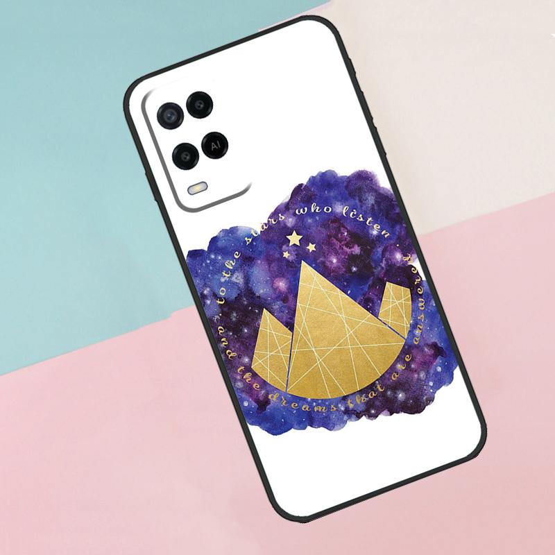 A Court Of Mist And Fury For Oppo A16 A76 A96 A15 A80 A60 A40 A94 A54 A98 A78 A18 A38 A58 A17 A77 A74 A57S Phone Case