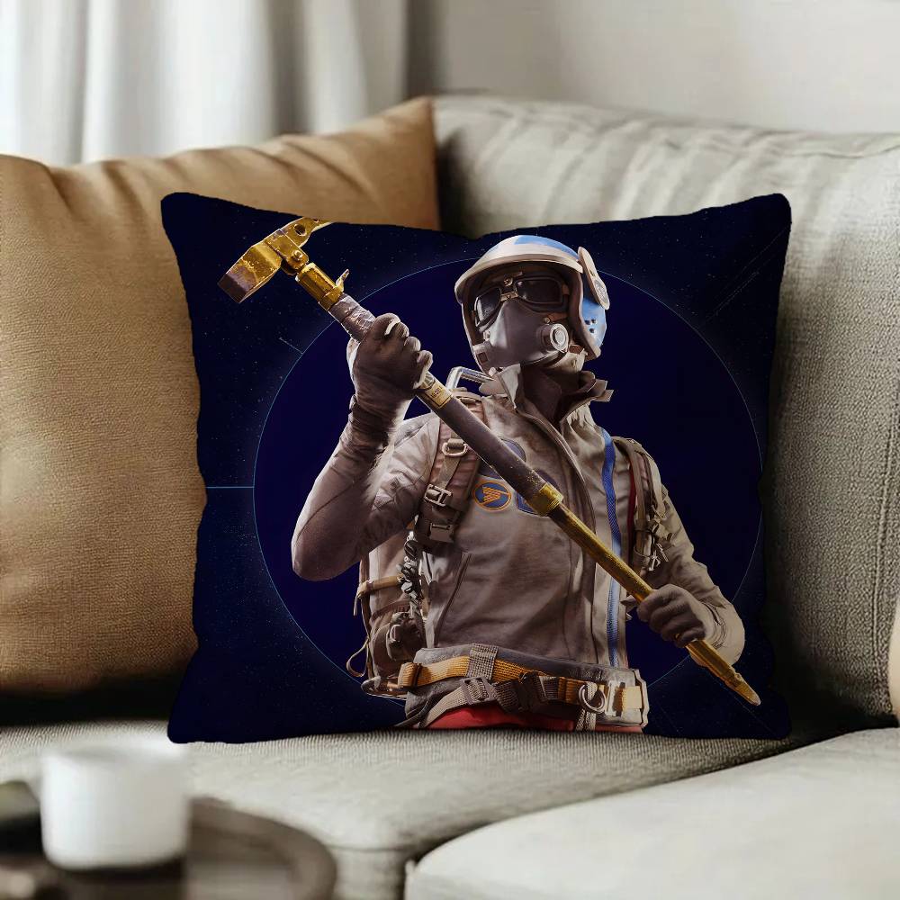 A-ARC Raiders Game Anime Office Cushion Pillowcase Car Cushion Cover45X45CM Lumbar Pillowcase Sofa Pillowcover