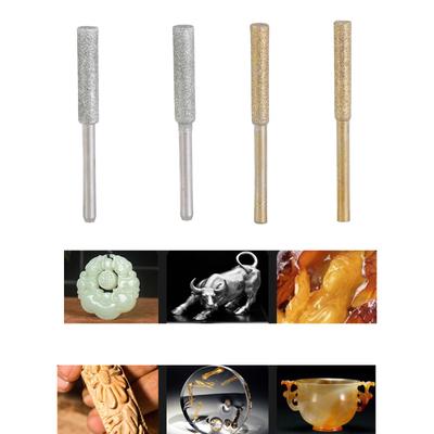 2pcs Emery Chainsaw Sharpener Bit High Hardness Grinding Stone File for Efficient Chain Maintenance Enhances Durability