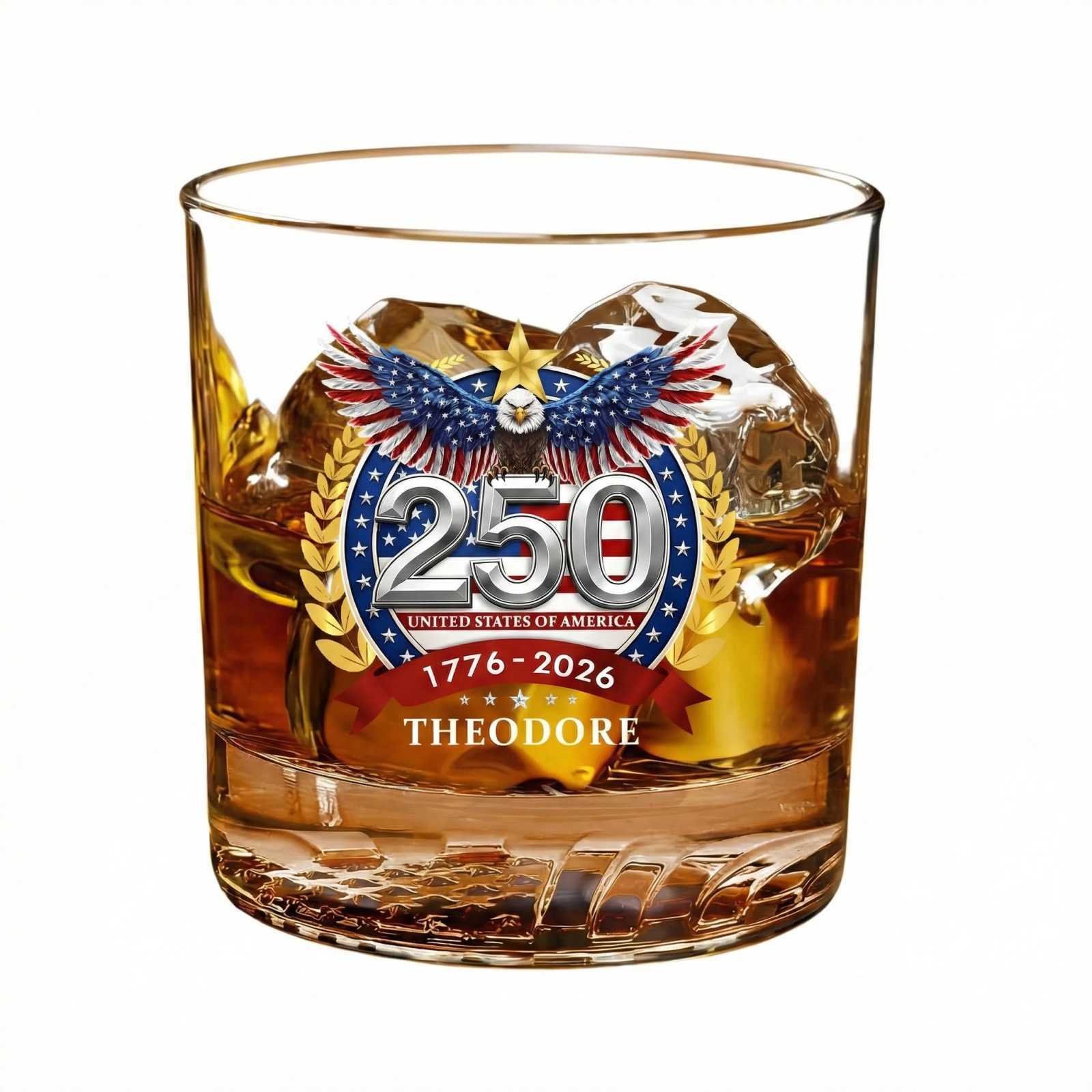 

Custom Glass Round Straight Whiskey Glass Wine Glass Custom Cup Body Engraving One Size