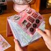 Zaomo Retro Gramophone Series Sticker Book: Versatile Journal Decoration In Ins Style.