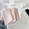 Women's Pure Cotton Seamless Socks - Antibacterial, Breathable, Non-slip, Loose Fit, Anti-pilling, Ideal for Spring & Autumn, Postpartum Comfort
