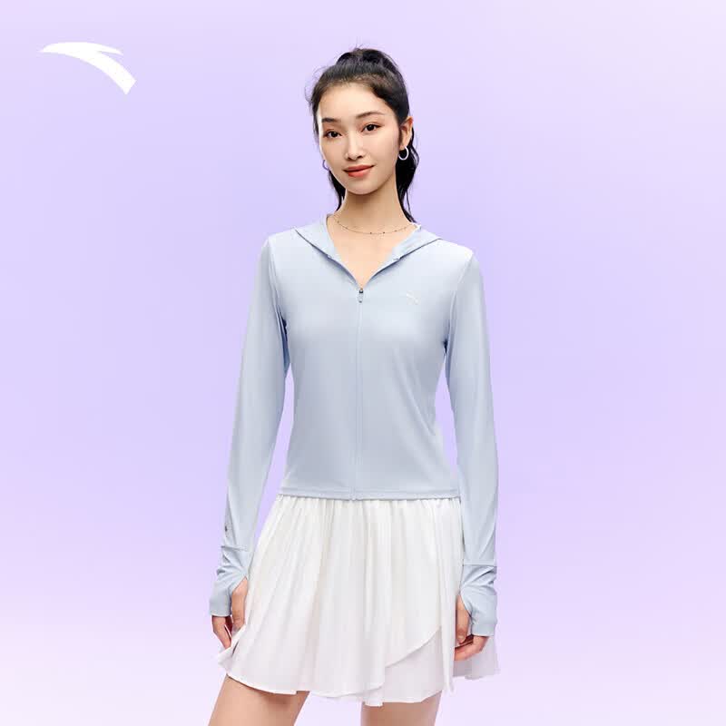 Anta Jue Jue Zi 5 Women's Ice Skin Sun Protection Hoodie