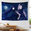 Nekopara Tapestry Chocola Vanilla Cat Girls Dark Gothic Lolita Anime Wall Hanging Dark Kawaii Teen Girls Dorm Bedroom Decor Gift