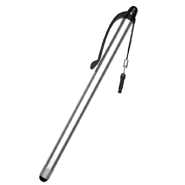 Stylets Stylo en Aluminium Poignée Ergonomique et Crochet Design Portable Large Compatibilité pour Étudiants