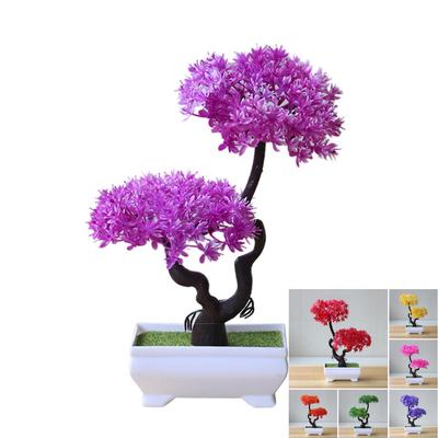H&B Store Künstliche Pflanze Baum Bonsai Fake Topf Ornament Home Hotel Garten Dekor Geschenk