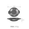 Retro stainless steel binaural dry pot plate, commercial golden spicy pot, crayfish shallow plate, sauerkraut fish pan
