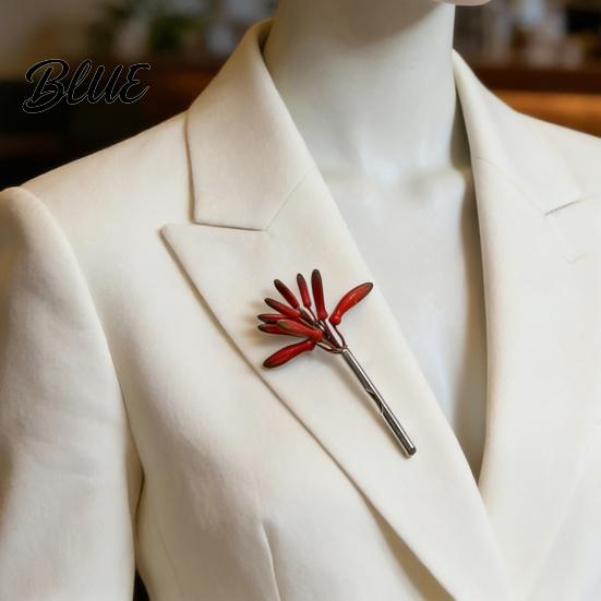 Decorative Lapel Pin 1/2/3Pcs Flower Design Brooch Sweaters Collars Hats