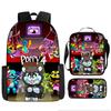 Speeltijd 4 Basisschool Rugzak Nightmare Critters Grote Capaciteit Rugzak