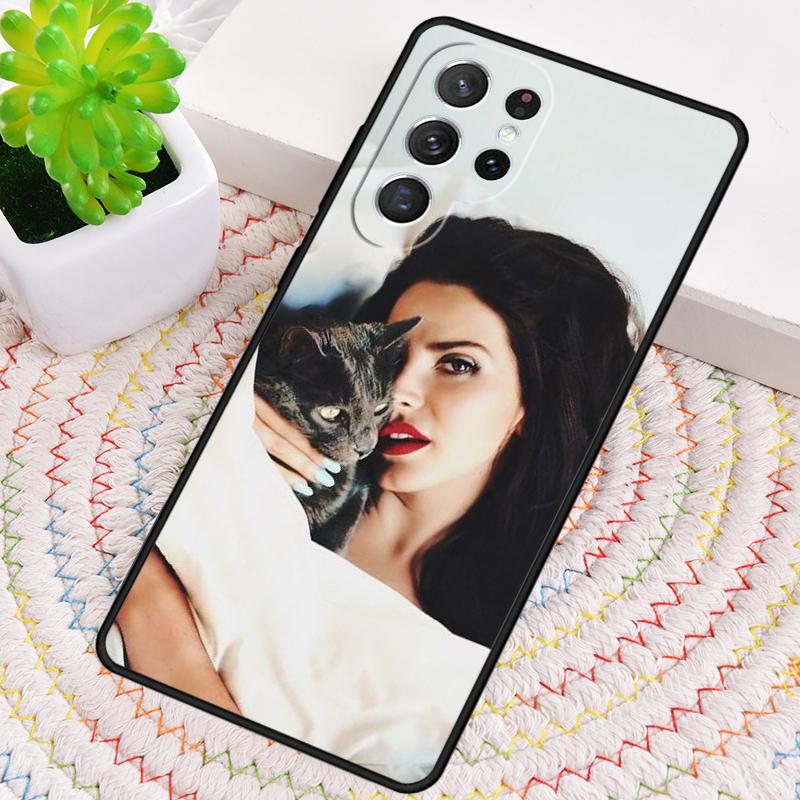 Lana Del Rey Singer Silicone Phone Case For Samsung Galaxy note 10 pro S26 S25 S24 S23 S22 S21 Plus S25Ultra Capa Cover