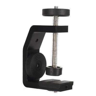 Evrensel C Kelepçe Ağır Hizmet Tipi Metal Ayarlanabilir C Kelepçe, Tripod Işık için 1/4 İnç Montaj Vidaları ile