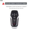 5 Button Smart Tpu Car Key Case Cover Shell Fob Holder For Ford Fusion Mondeo Mustang F 150 Explorer Edge