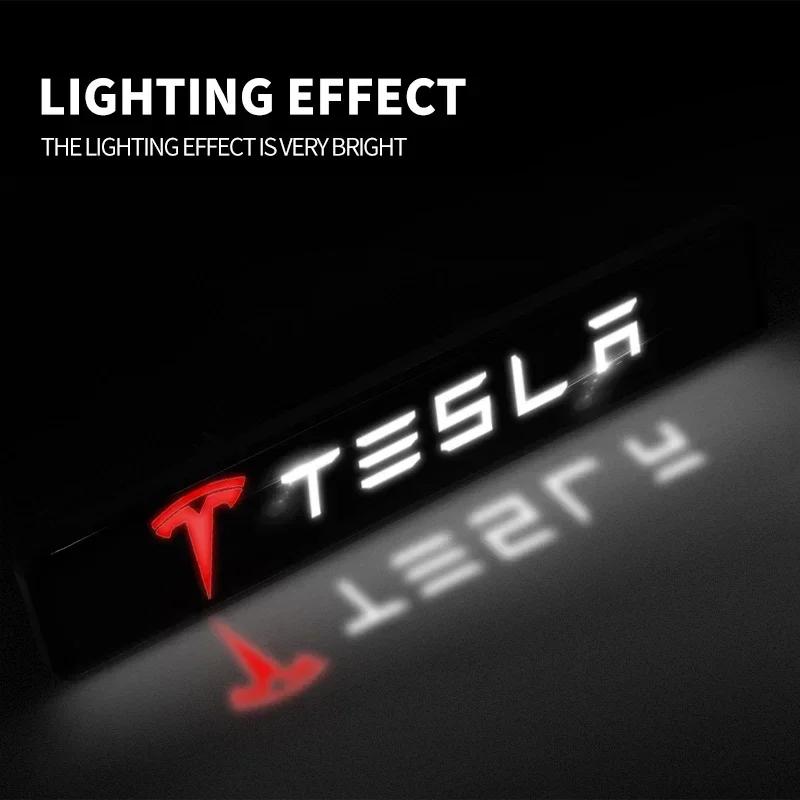 Sticker Tesla car front grille decorative cover Net Lamp For Tesla Model 3 Model X S 2016-2020 Decals TM3 TMX TMS Decal Car