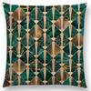 New Exotic Prints Gorgeous Geometric Pattern Beautiful Elegant Stripes Pretty Texture Home Cushion Cover Sofa Throw Pillow Case