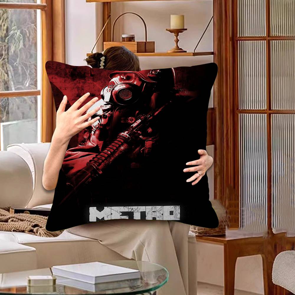 M-Metro 2033 Anime Pillowcases Home Bedding Decorative Pillow Cover Wedding Super Soft Pillow Case