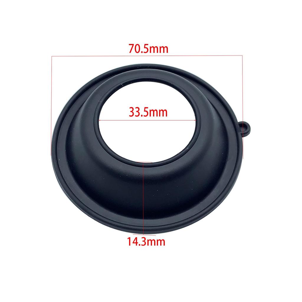 LandTank VFR400R NC24 NC30 Vakuumstempel Erstatningsmembran Gummi 1 Stk. Rive Nedbrytning Sprekk Reparasjon Overhaling