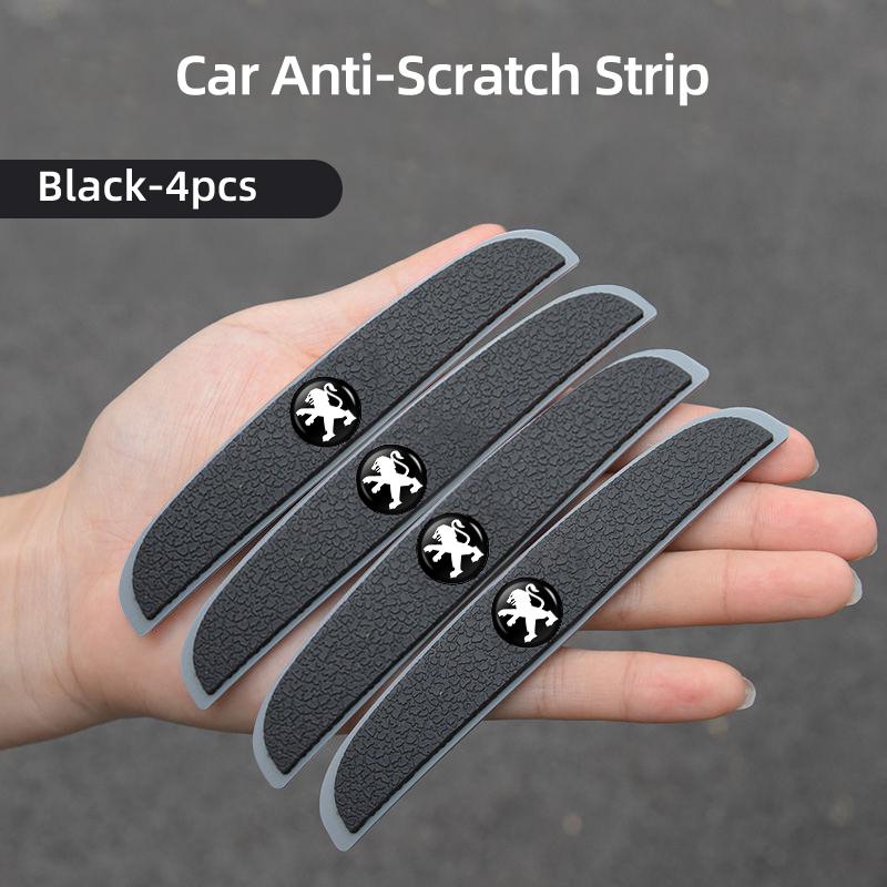 

2026 Горячая Автомобильная Наклейка 4 ШТ. Защитник Края Двери Автомобиля Наклейка-Полоса Для Защиты Кузова Автомобиля Для Peugeot 206 307 308 3008 207 208 407 508 20