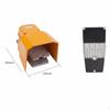 Momentary Foot Pedal Switch Aluminum Alloy Industrial HeavyDuty Spring Machine Tool