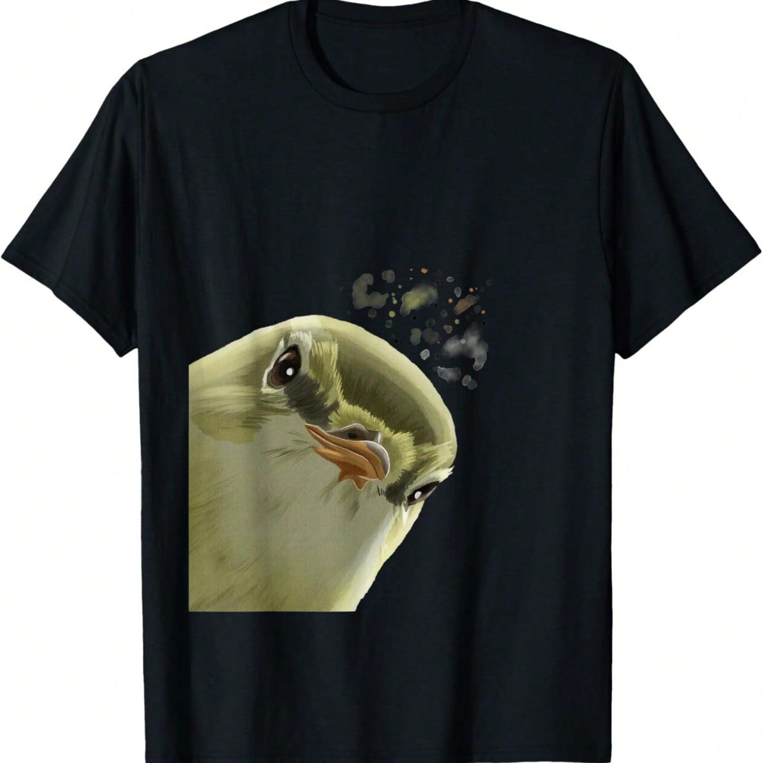 Funny Crying Cat Put Shoe On Head Meme Kitten Lover T-Shirt S разноцветный