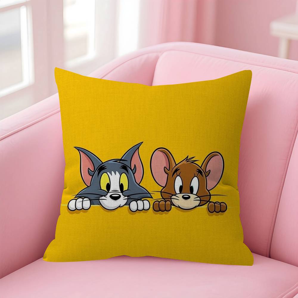 Pillow Anime Pillow Sofa Bed Head Pillow Cover Cushion Cover Fashion Anime Tom Funny Jerrymouse