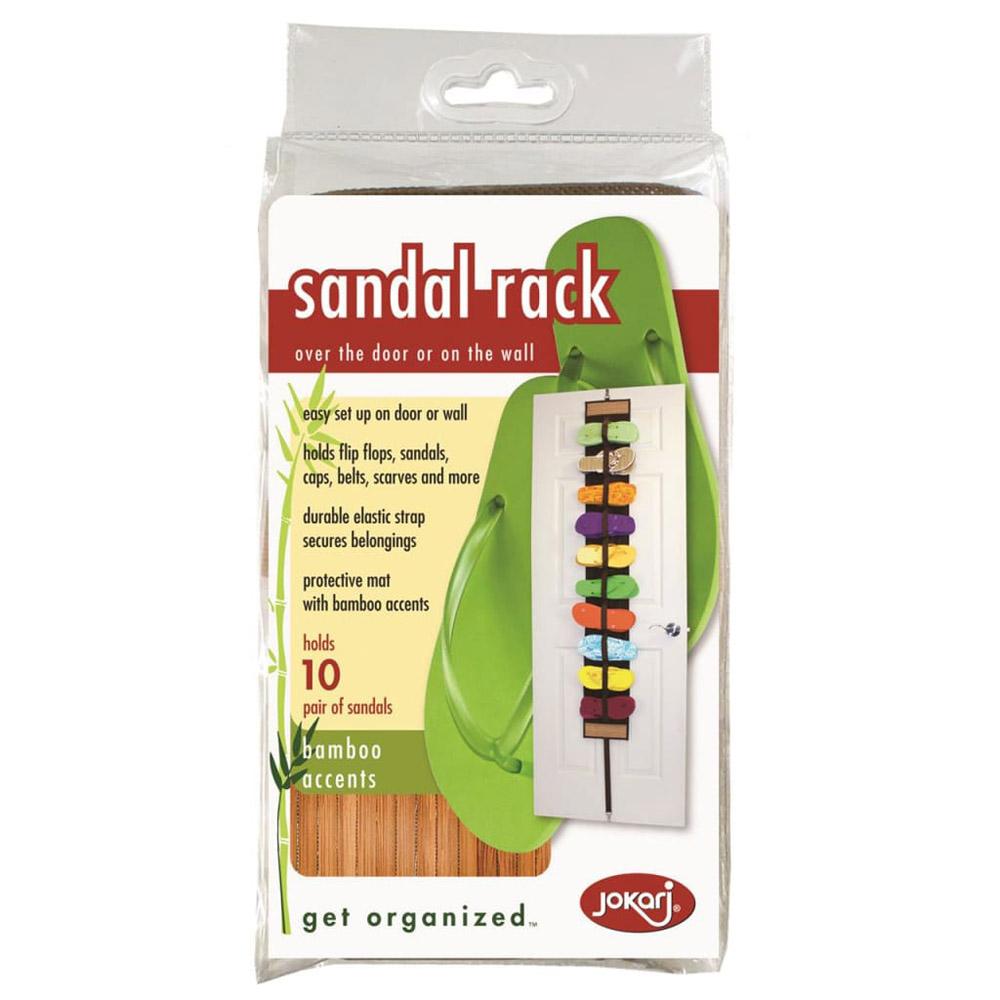 Jokari Sandal Rack com detalhes em bambu