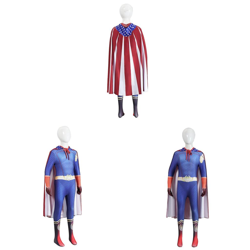 The Boys Homelander Cosplay Costume With Polyester Fabric For Stage Performances And Conventions