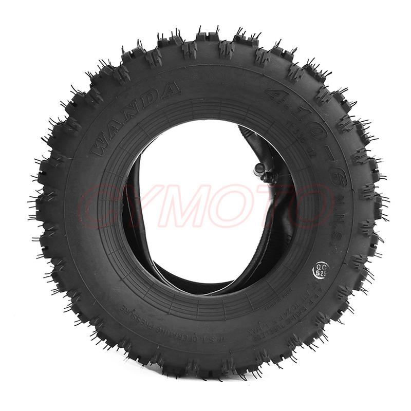 

Tire 4.10-6 Tire Inner Tube Outer Tire Suitable For Atv Go Kart Mini Quad 47cc 49cc Snow Motorcycle Tire inner tube