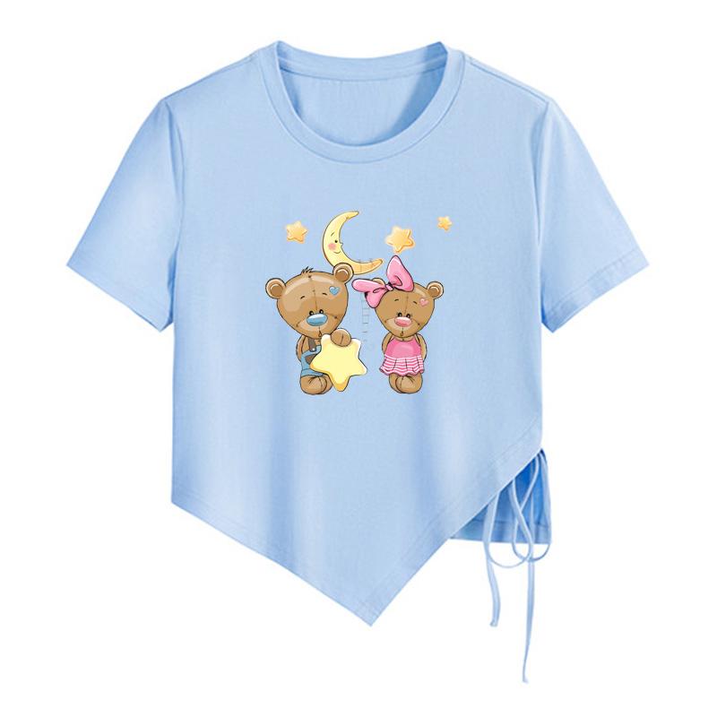 Bären-Patch für Kinderkleidung, Aufkleber, DIY-Patches für Hoodies, Wärmepresse, appliziert, T-Shirt, zum Aufbügeln, Aufkleber, Patches, Geschenk