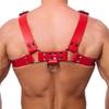 Harnais en cuir Buckle Rouge - The Red Harness - Harnais Homme