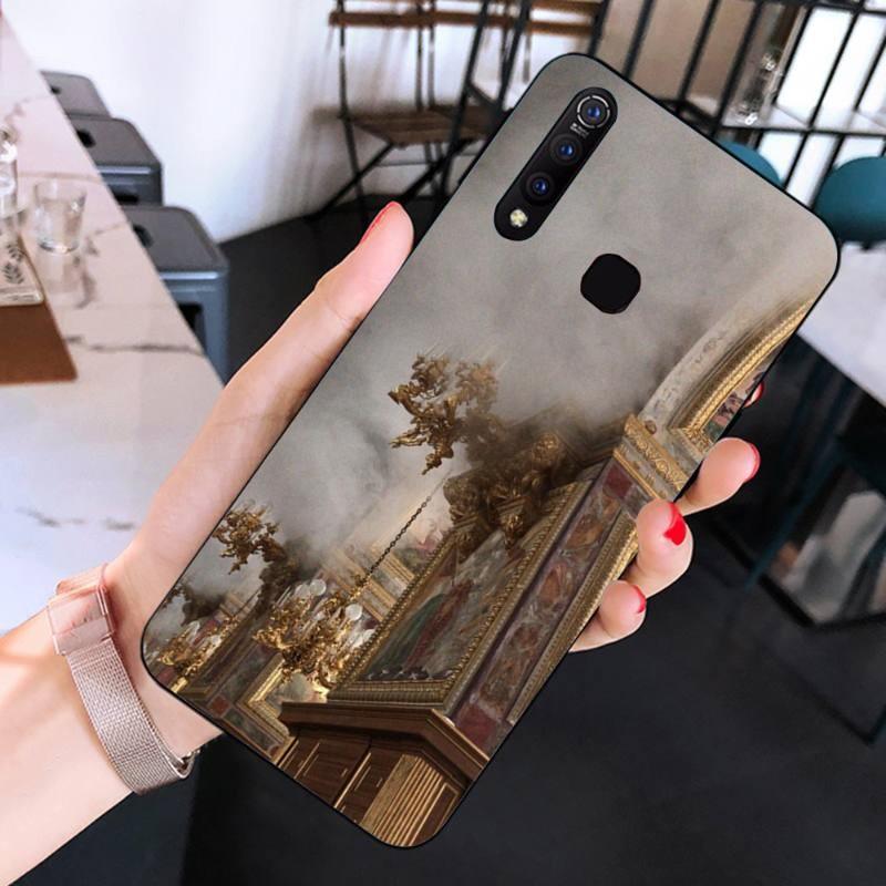 

Cool Versailles Art Phone Case For Huawei Mate 40 30 20 10 Pro Lite Nova 9 8 5T Y7p Y7 Soft Black Phone Cover Huawei Y6 2019