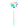 Eyelash Extension Mirror Lash Lifting Supplies Stainless Steel Long Handle Heart Shape Magnifying Checking Hand Mirror