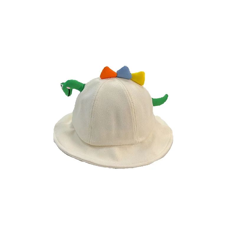 5 Colors Spring Autumn Kids Cartoon Bucket Hat Sun Protection Baby Hats Boys Girls Headwear Caps Children Outdoor Sunshade 1-4Y