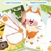 Non-Toxic Pen Control Training Cards For Preschool Reusable Alphabet Numbers Tracing Learning Activity Busy Book Educational Toy For Kids