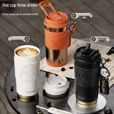 Unirhin Artist Series Dual-Drink Coffee Mug 500ml