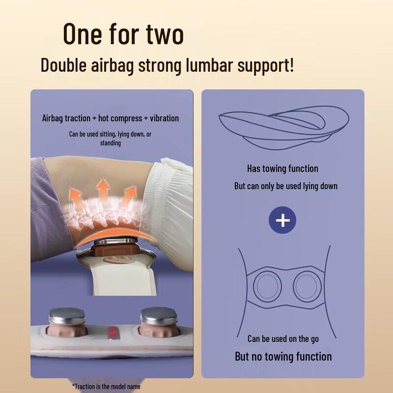 Westinghouse Lumbar Massager Belt BR7 CN plug (adapter included)