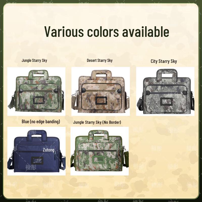Zutong Camouflage Laptop Briefcase & Shoulder Bag