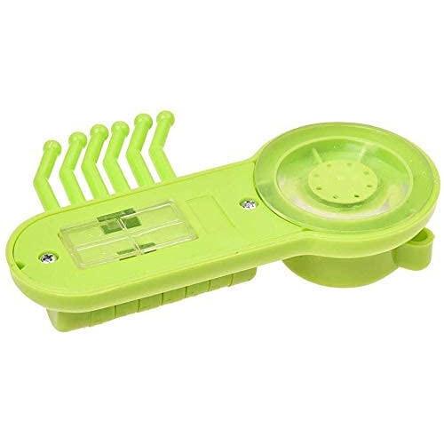 RSINC 6 Hook Hanger Suction Cup Wall Vacuum for Key, Towel Bathroom ABS Plastic ASSORTED COLR