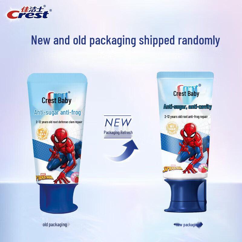 

Crest Kids Dual Protection Toothpaste, Spider-Man Edition
