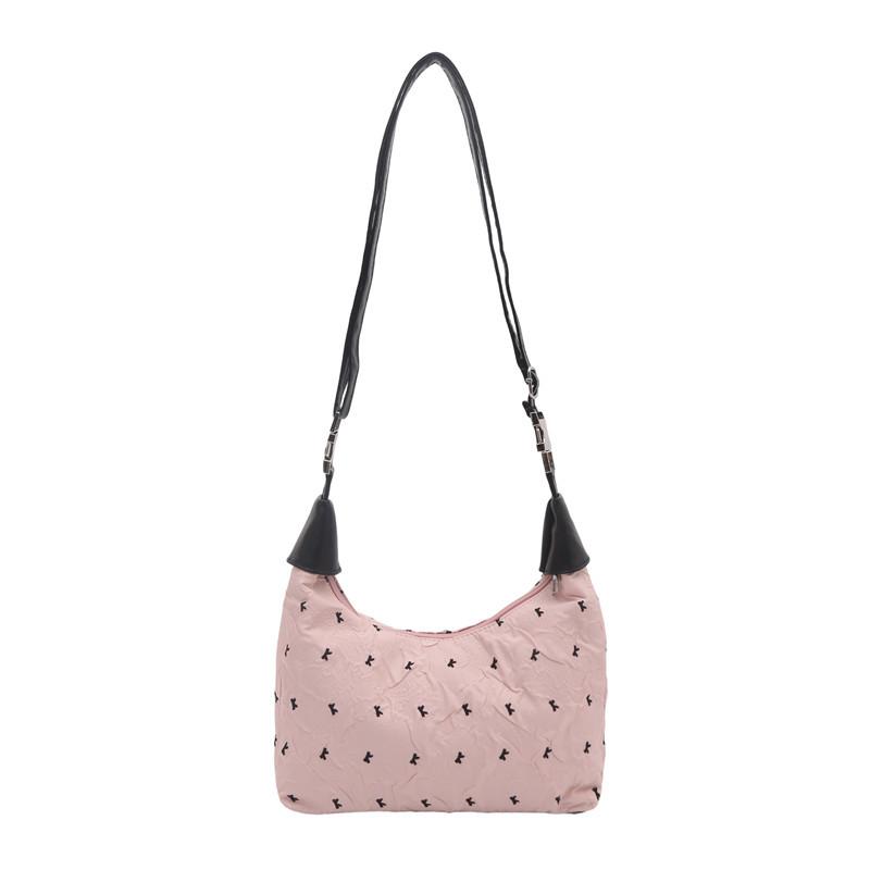 

Manor style handbag women s autumn sweet and cool girl shoulder bag pleated flower play messenger bag
