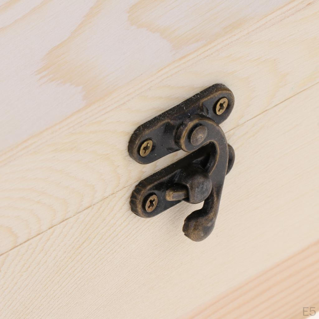 Scatola per Gioielli per Artigianato Fai da Te Falegnameria Scatola Regalo Ricordo Chest93 Misure tra cui Scegliere)