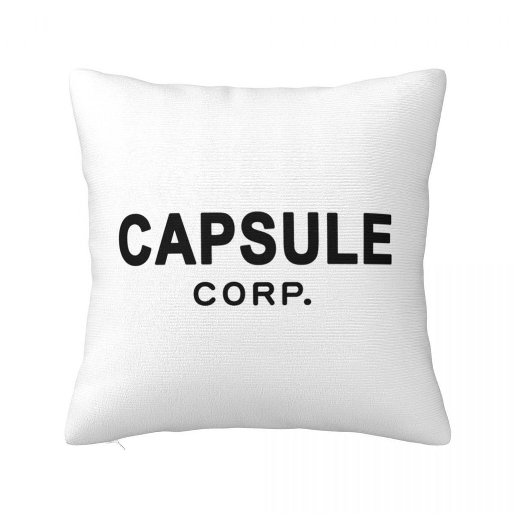 Capsule Corp Corporation Logo Square Pillowcase Cushion Cover Pillow Case Throw Pillow Cover for Home Sofa Living Room
