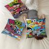 T-Teen T-Titans Go Stitch Glücksdrache Kissenbezug Sofakissenbezug Heimzimmer Dekoration Kindergeschenk