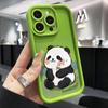 Cute Panda Phone Case for iPhone 15 Pro Phone Case for iPhone 11 12 13 14 Pro Max Mini XR XS 7 8 Plus SE2 Shockproof Protective