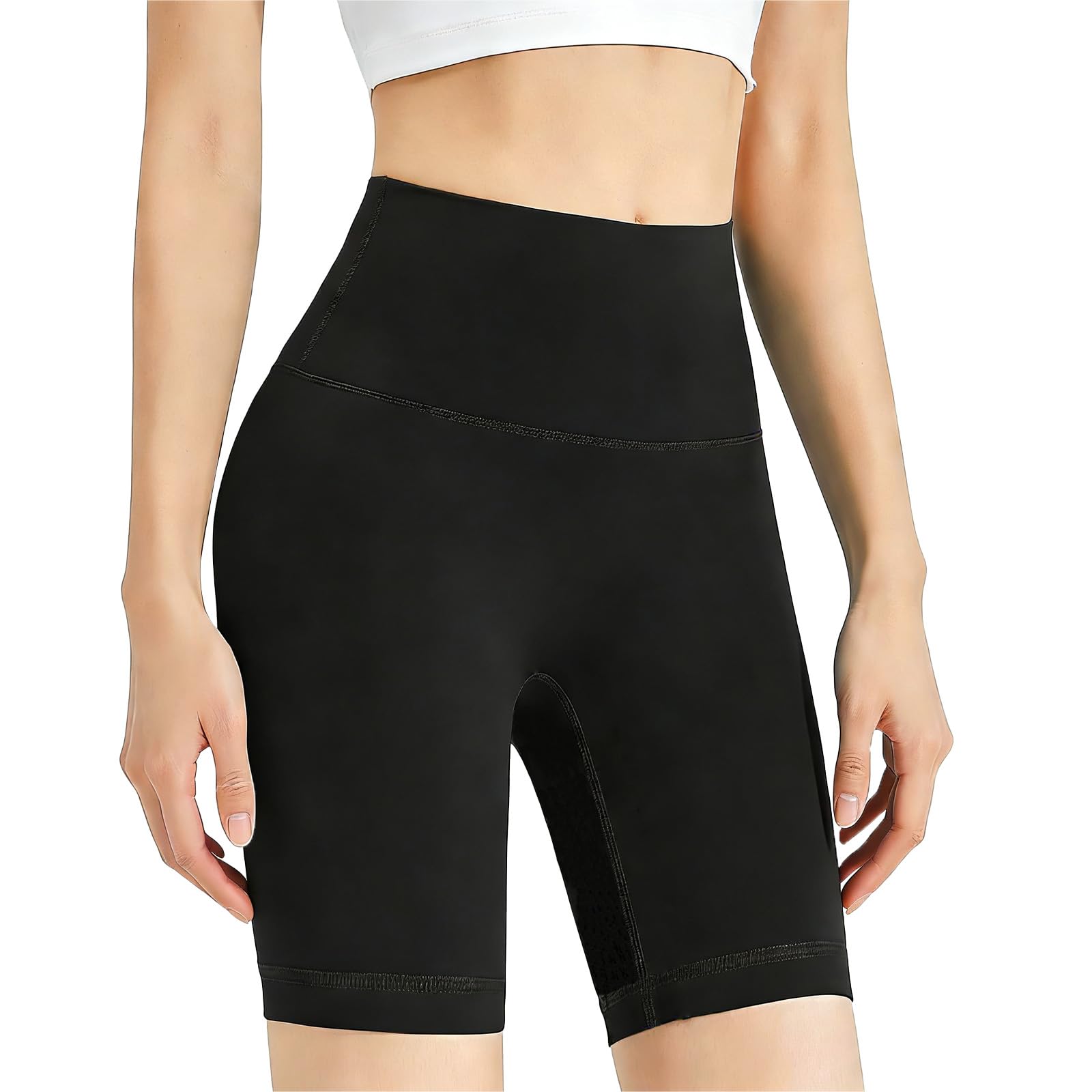 

Zleufirty Yoga Compression Sports Yoga High Running Women s Pants, 4/8 Length, Leggings, Leggings, Wear, Tights, Summer, Pilates, Butt-Shaping, чорний
