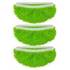 10pcs Reusable Microfiber Mop Pads Compatible for Swiffer Sweeper Mop Dry Sweeping Cloth Washable Wet Mopping for Floor Cleaning
